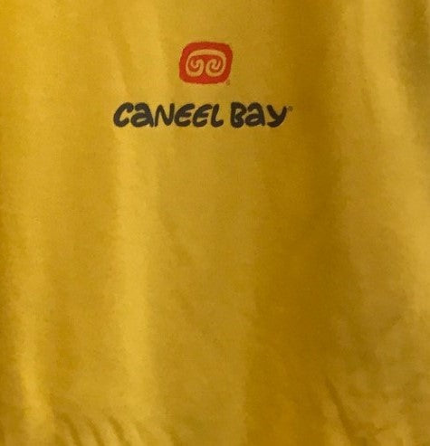 Short Sleeve Cotton T-Shirt with original Caneel Bay logo
